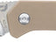 Carpeta EDC 8.8pulg hoja acero AUS-10 4pulg mango G10