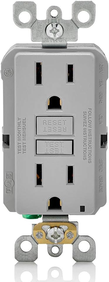 Enchufe inteligente con LED y autopruebas GFNT1-GY