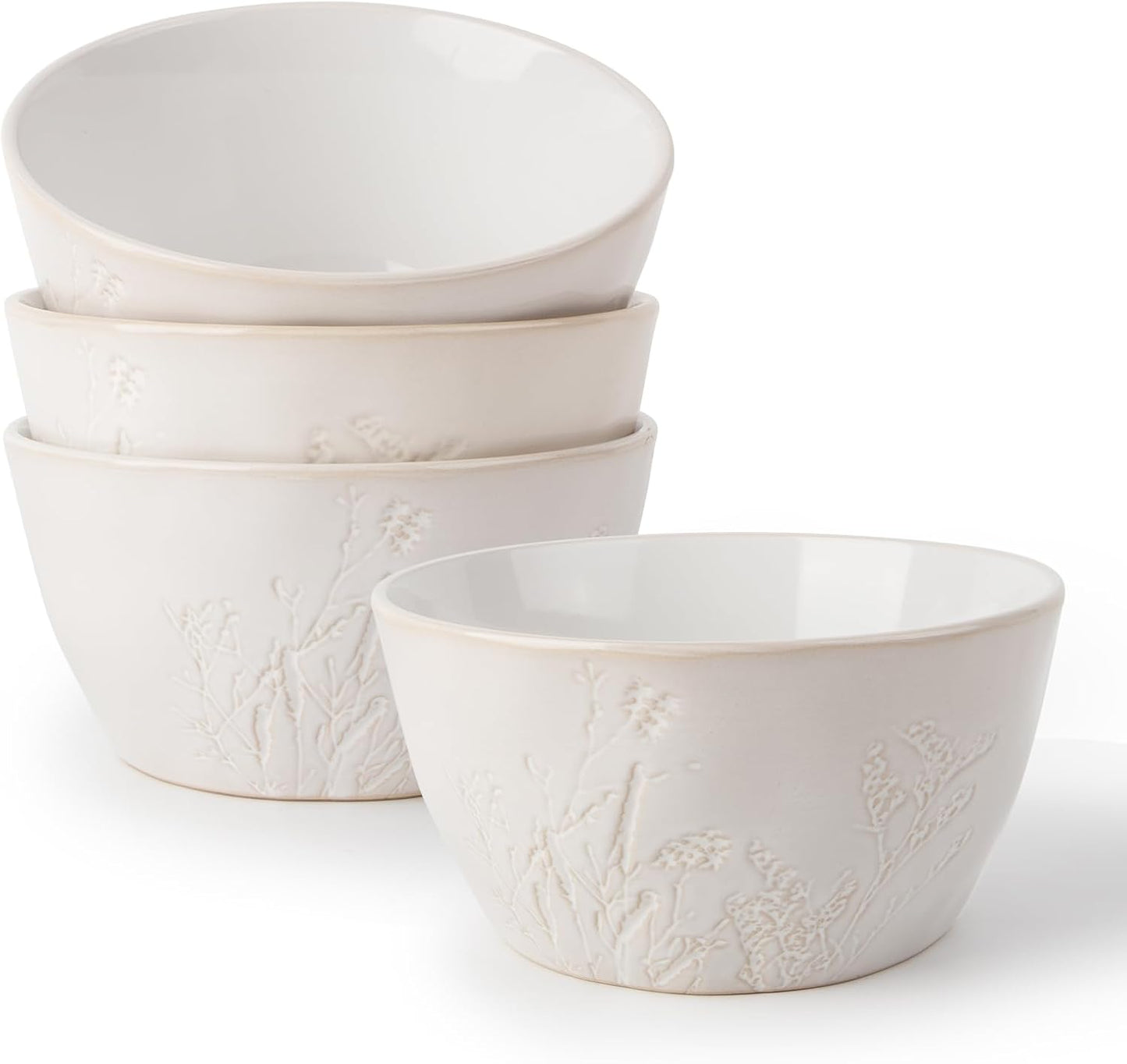 Set 4 Cuencos de Pasta y 4 Cuencos Sopa 32oz