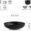 Set 6 Cuencos Porcelana 8.6pulg 34oz Anchos para Servir