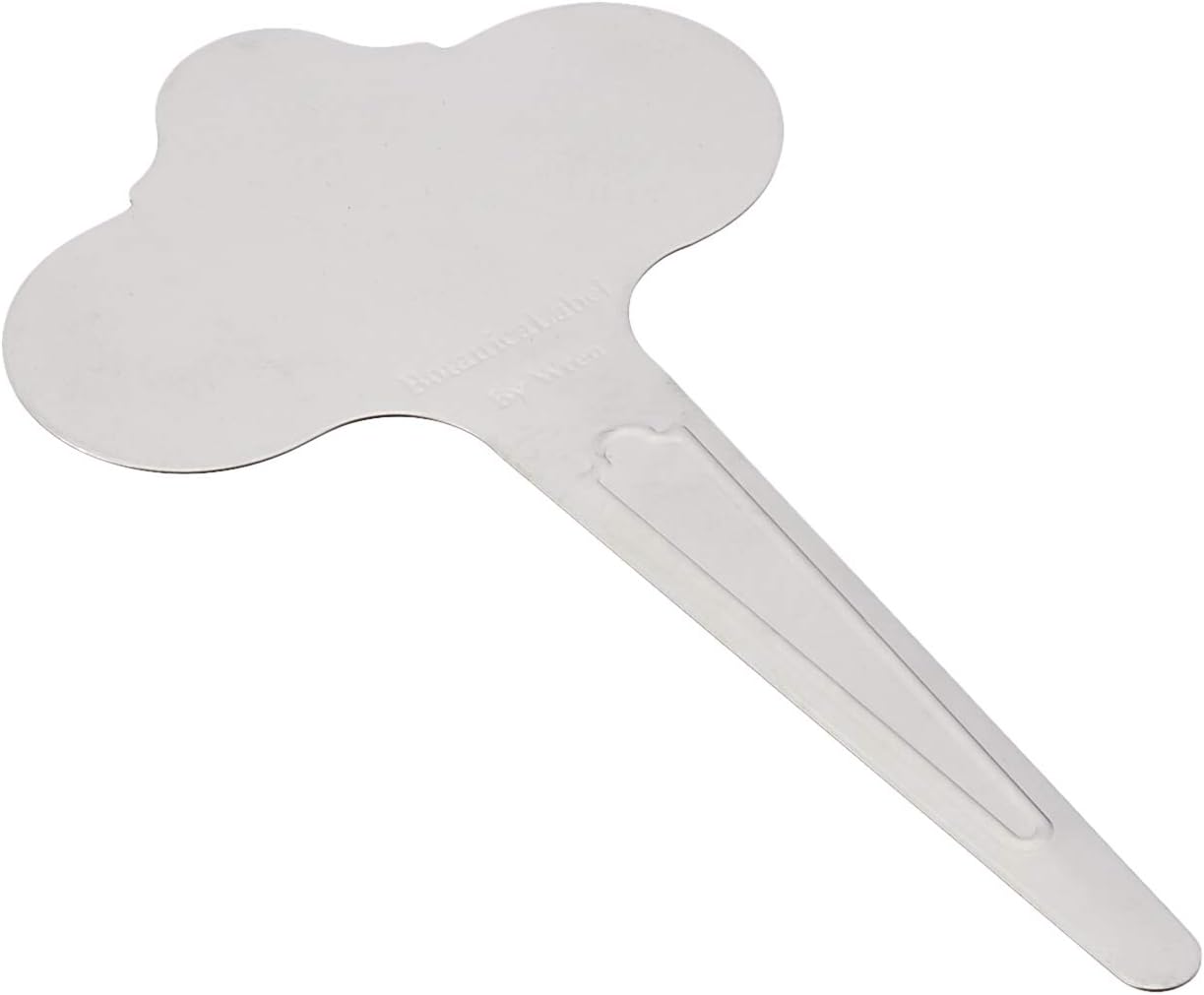 Etiquetas reutilizables acero inox 6.5pulg set 12