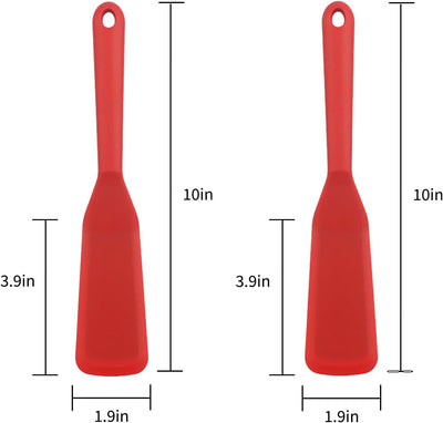Juego 2 Espátulas Silicona para Tortilla y Crepé