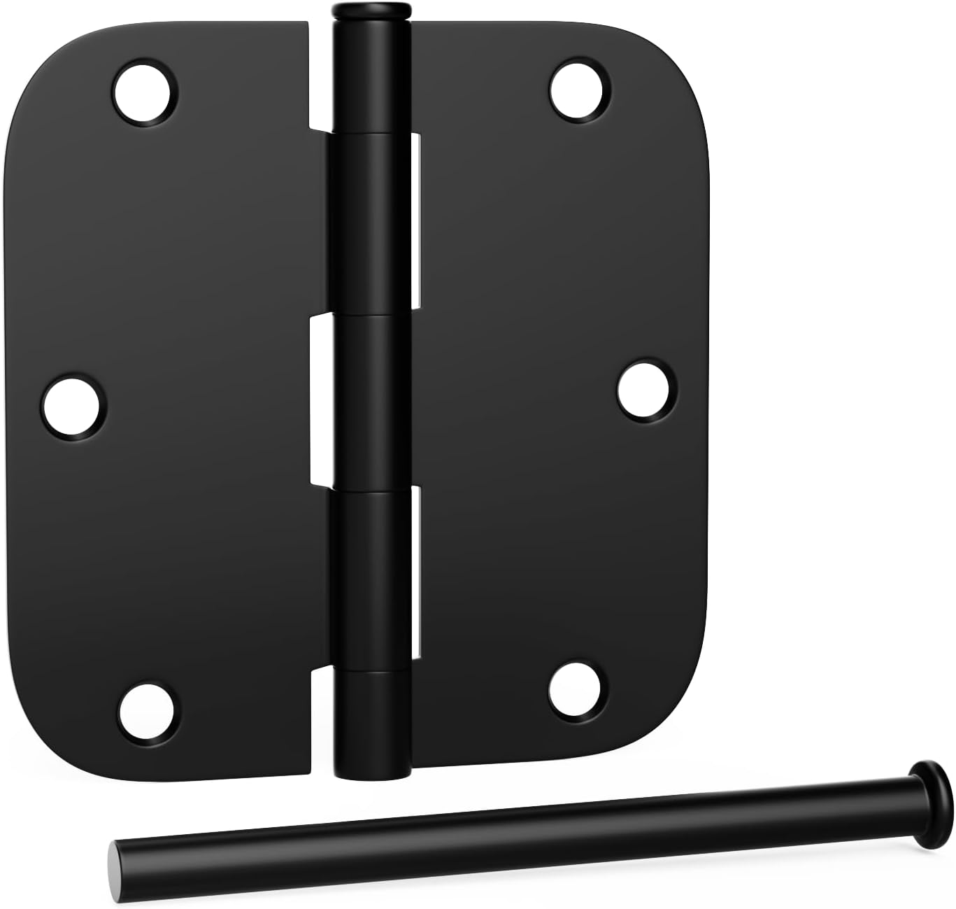 30 Bisagras Puerta Negras 3.5pulg Residenciales Radio