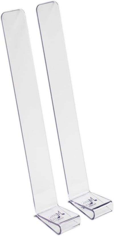 Clips para atril 1 par transparente