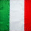 Bandera Italia 2x3ft Oxford 210D grommets latón