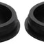 Tapón goma impermeable 2.68pulg 2 agujeros negros