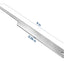 Herramienta limpieza derrames cascada acero inox 9"