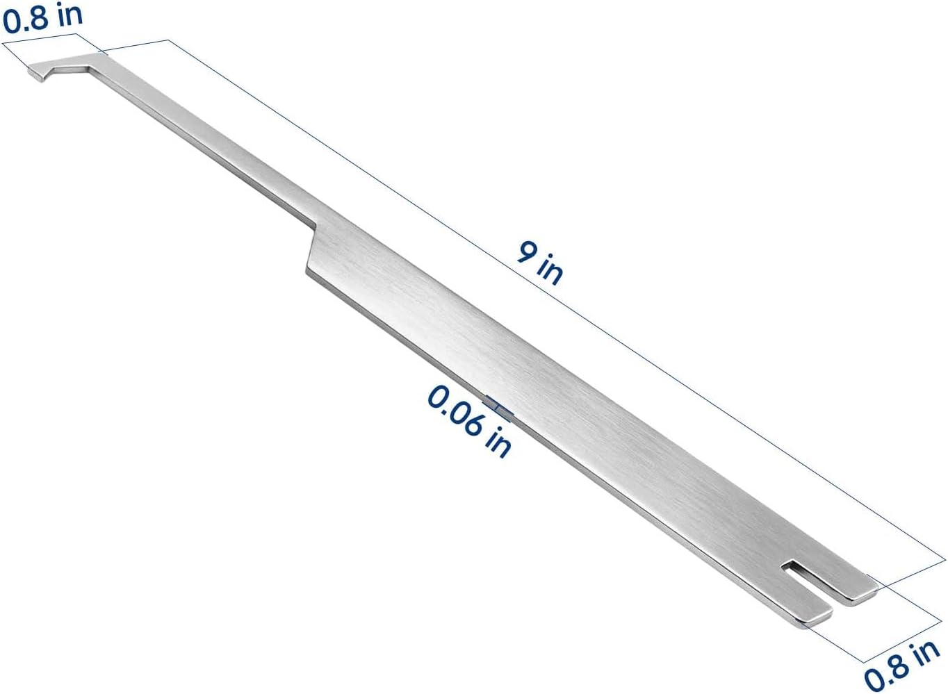 Herramienta limpieza derrames cascada acero inox 9"