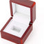 Caja madera anillo pesado grande hombre