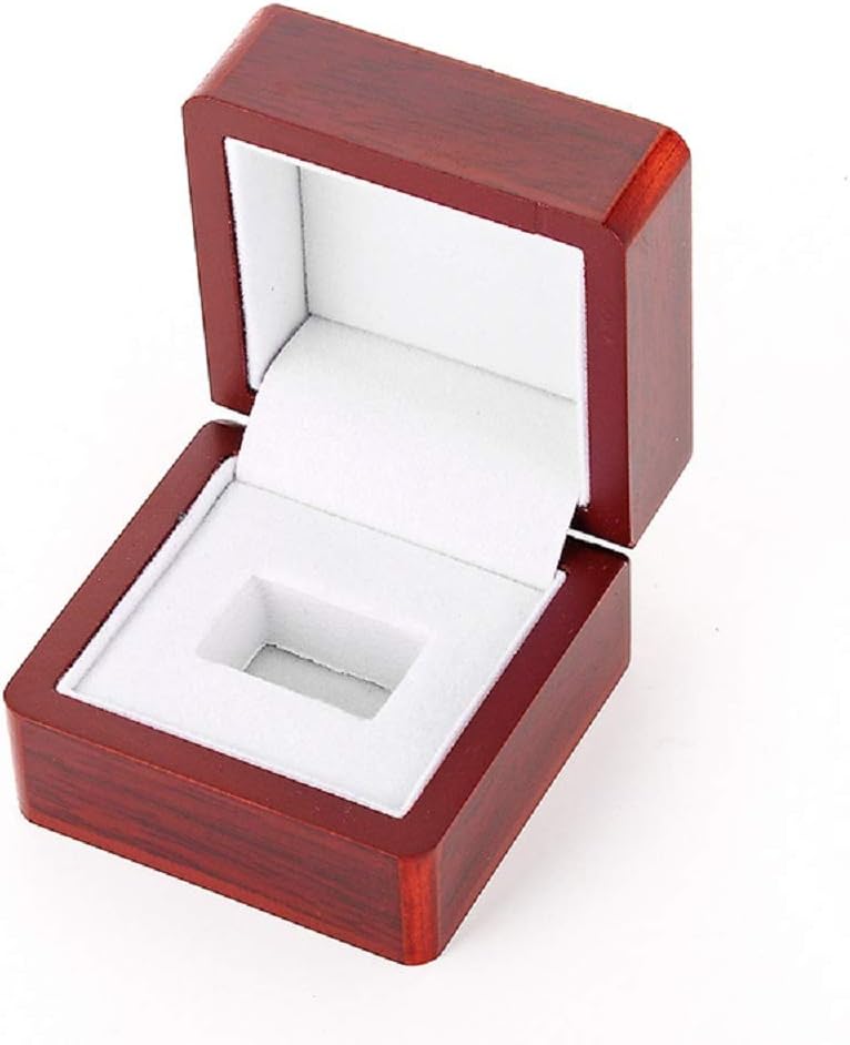 Caja madera anillo pesado grande hombre