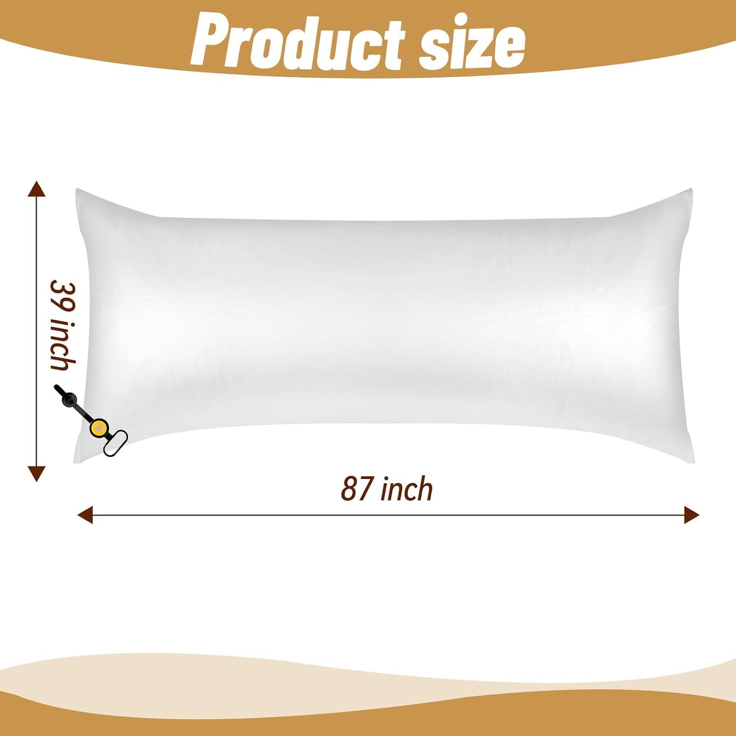 Funda inflable para muebles patio 87x39" rectangular