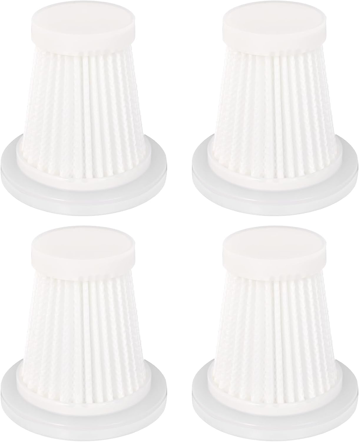 4 Filtros HEPA Reutilizables para Aspiradora Mano Serie HL