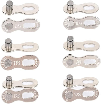 Eslabones cadena bicicleta 6-12 velocidades reutilizables