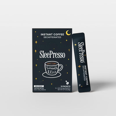 Café descafeinado instantáneo para dormir 10 paquetes