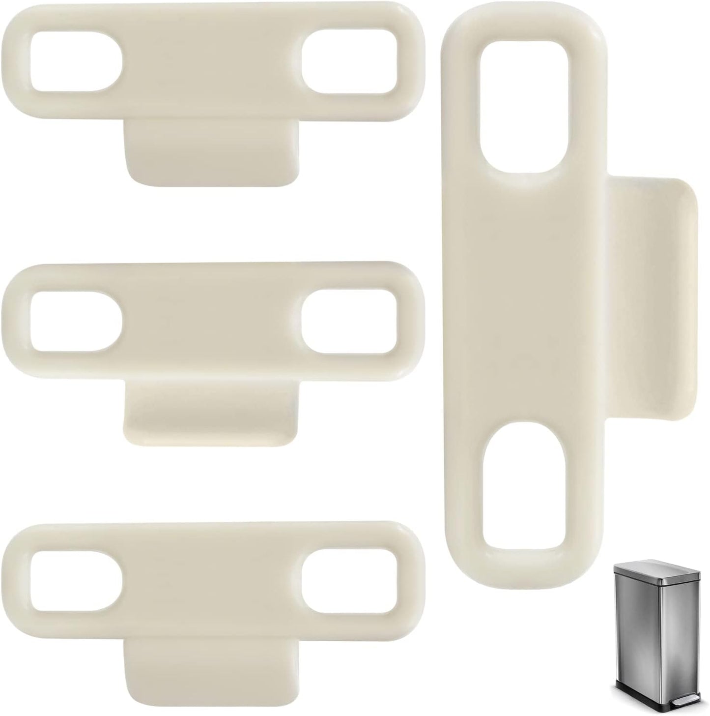 4 Bandas silicona para botes basura Home Zone Living
