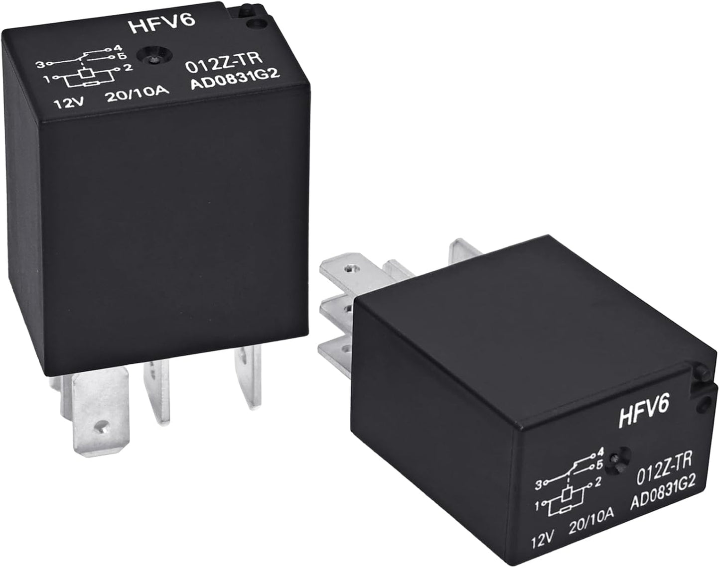 Relé potencia 12V 20A 5 pines comp 2