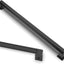 10 Tiradores Gabinete Negro Mate 10pulg para Cocina