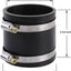 Manguito flexible control polvo 2.5pulg abrazaderas 2 pzas