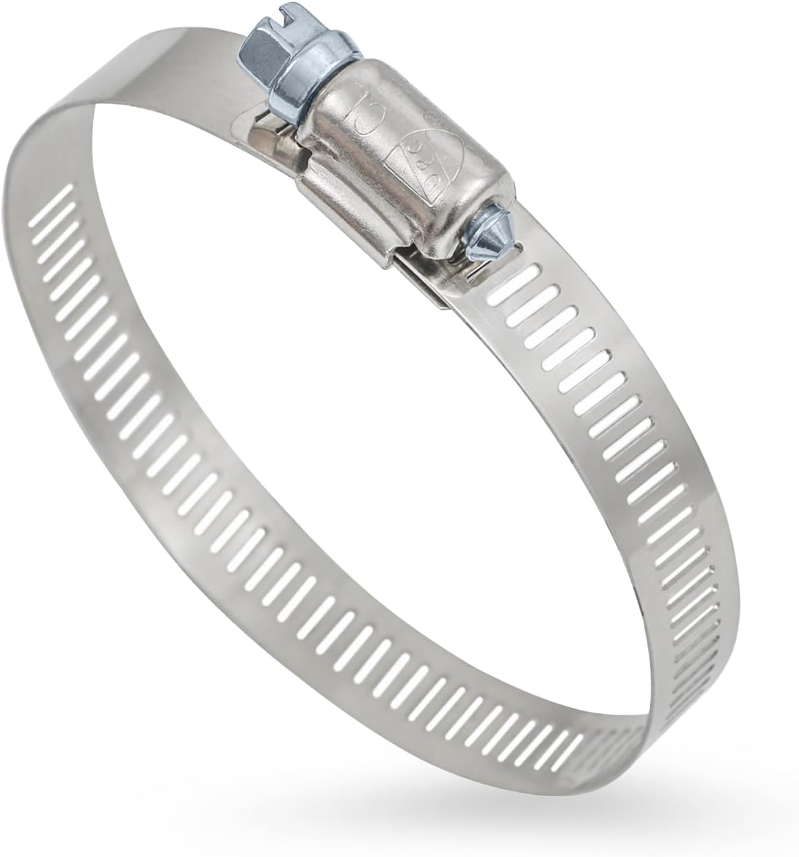 Abrazaderas manguera acero inox 2-1/4 a 4-1/2 pulg