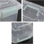 Contenedor plástico transparente con tapa y asa 6 pzas