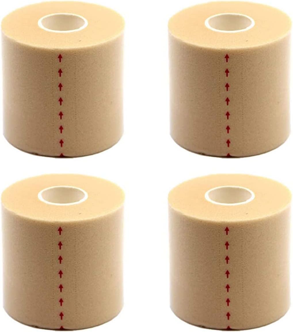 4 Rollos Cinta Deportiva Espuma Codo Rodilla Tobillo
