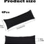 4 Almohadas largas terciopelo negro para reloj y joyas