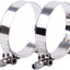 2 Abrazaderas Manguera Acero Inox 3.5" 3.6-4"