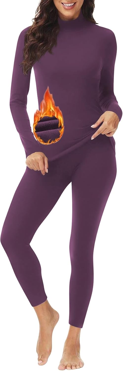 Ropa interior térmica mujer forro polar ultrasuave