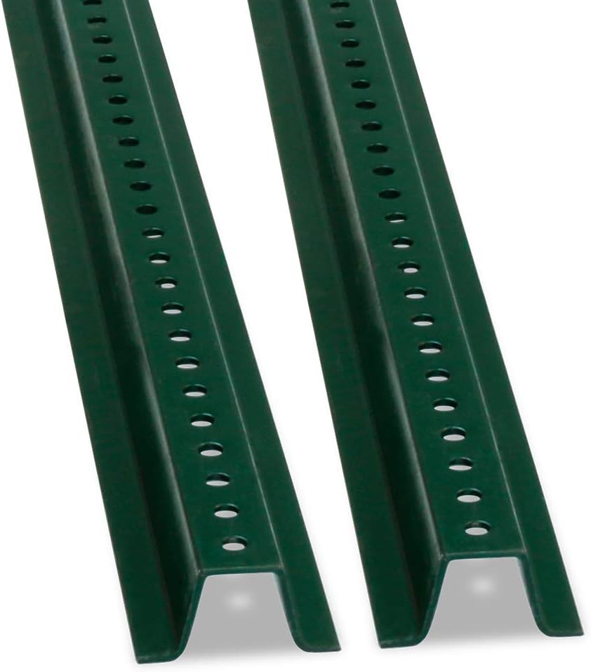 Poste señalización K-153-8-2 en U acero esmaltado 8ft set 2