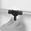 Reductor Tee PEX Crimpado 3/4x3/4x1/2 pulg
