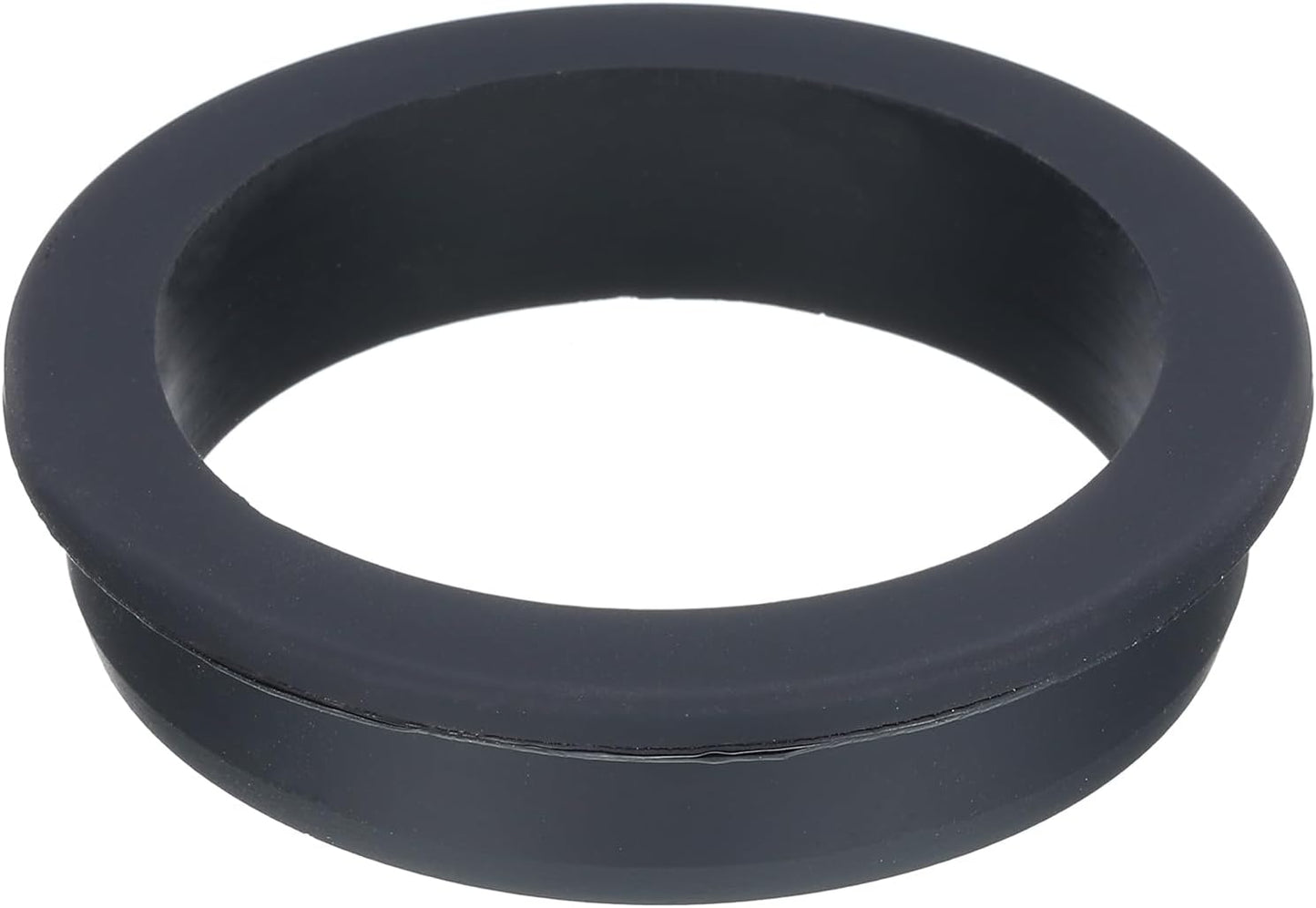 Tapa goma ojal montaje 2.898pulg ID 2.480pulg sello flexible negro