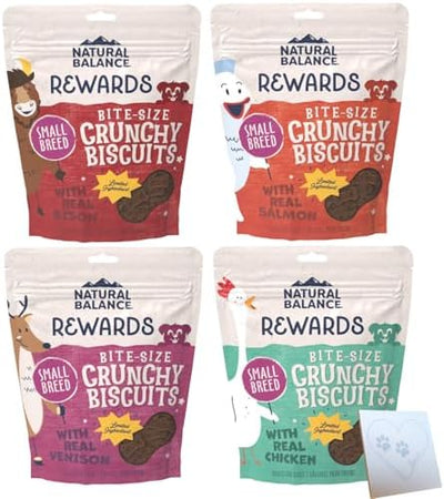 Pack galletas crujientes para perros 4 sabores