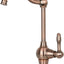 Grifo purificador agua fría cocina manija cobre antiguo