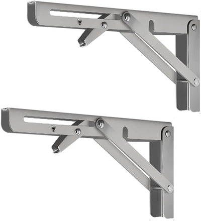 Soporte estante plegable acero inox carga 550lb 6