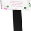 Placa conmemorativa aluminio sublimado estaca acrílica