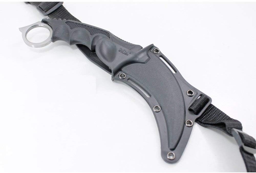 Karambit acero inox mango sobremoldeado defensa personal