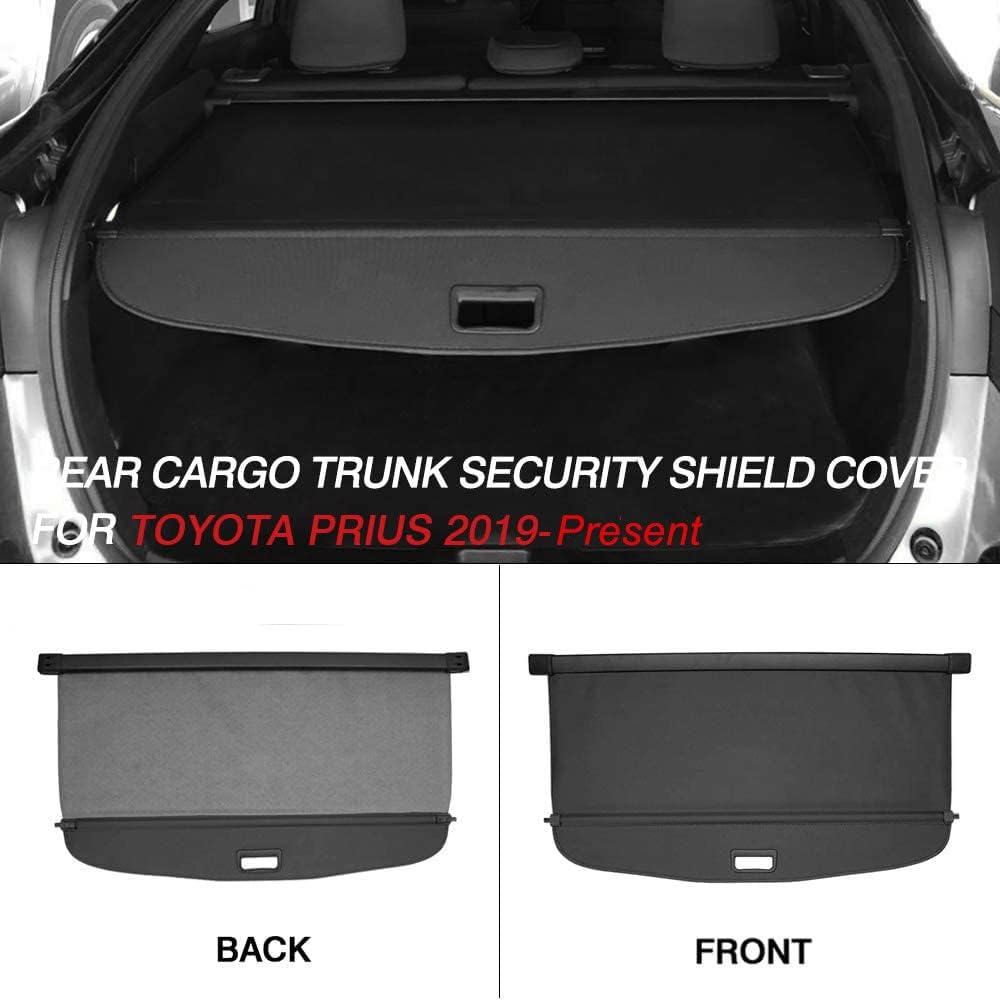 Cubierta carga accesorios Toyota Prius 19-23 retráctil negro