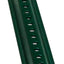 Poste señalización en U 6ft acero esmaltado verde