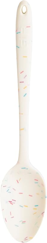 Cuchara silicona alta resistencia calor cocina 13pulg