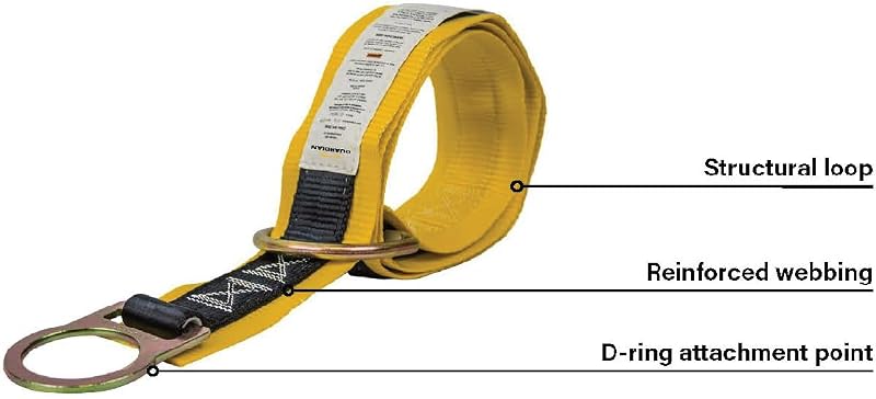 Correas brazo cruzado 6ft anillos D grandes y pequeños
