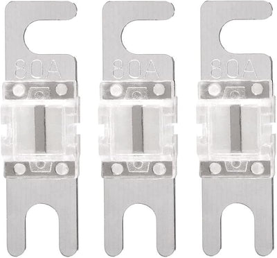 Fusibles ANL 80A para sistema audio video marino paquete 3