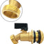 Espiga GHT 3/4" adaptador válvula lluvia