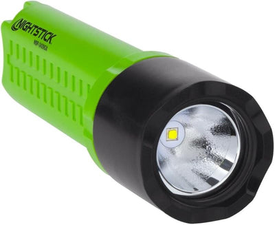 Linterna con interruptor de cola verde