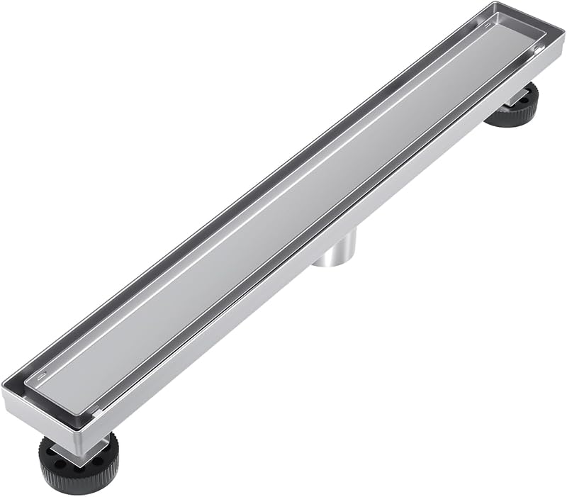 Desagüe ducha 18" acero inox rectangular