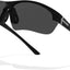 Gafas sol deportivas lentes verdes marco negro rectangular