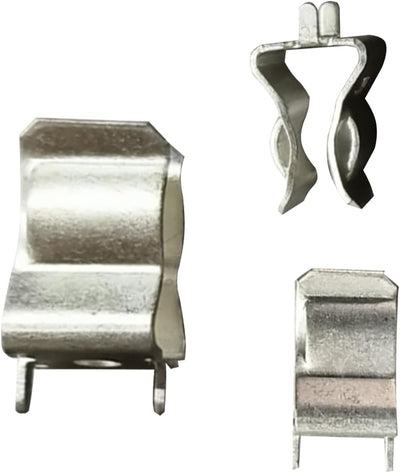 Portafusibles de bronce para tubos cerámica 6x30mm 20 Pzas