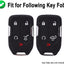 Funda llavero auto sin llave rojo camión Chevy Silverado GMC