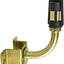 Soporte luz baliza giratoria con cable DIN