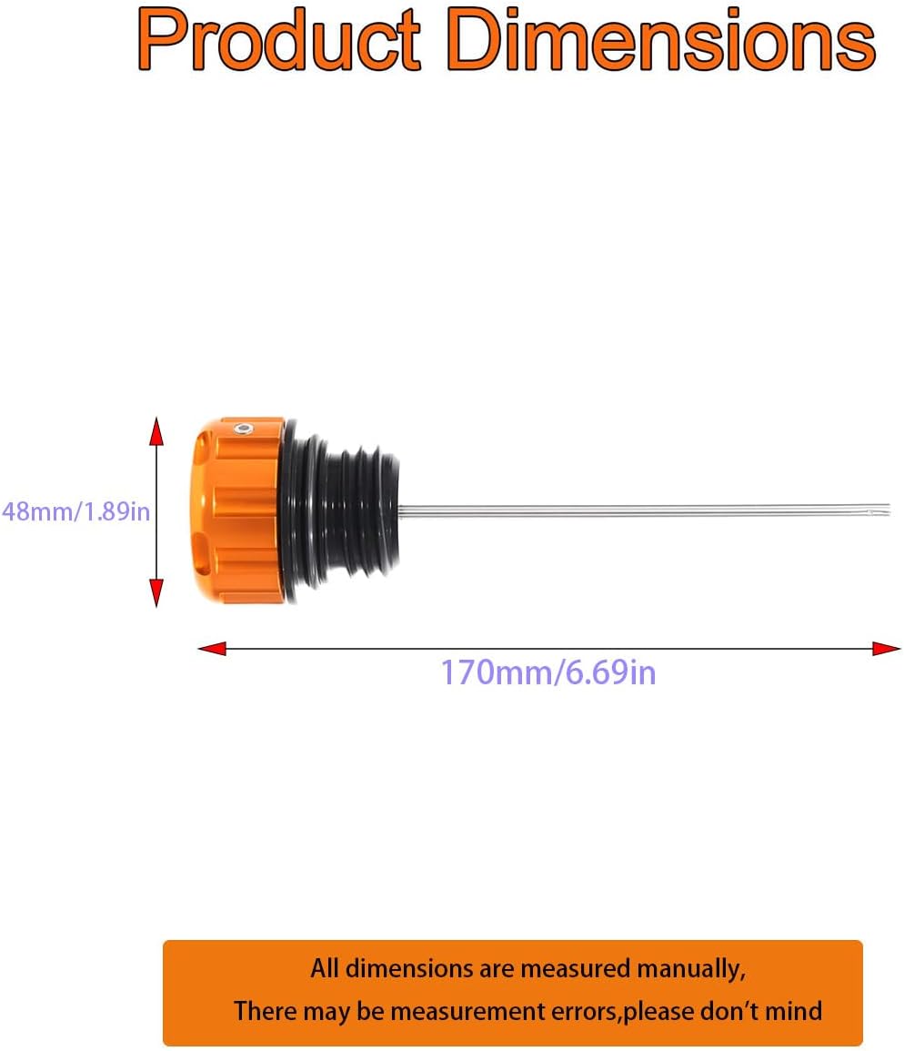 Varilla temperatura aceite comp Harley Touring 17-25 Naranja