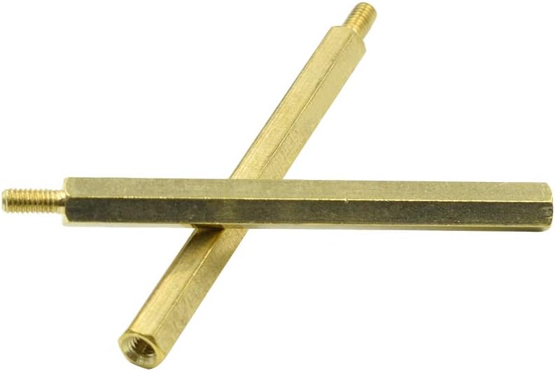 Separador M3 1.969pulg latón hexagonal PCB 20 Pzas